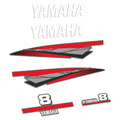 Yamaha 8HK 2-takt Påhängsmotorn Dekaler – Vinyldekalset