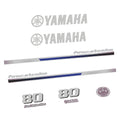 Yamaha 80HK 4-takt 2013 Påhängsmotorn Dekaler – Vinyldekalset