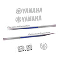 Yamaha 9.9HK 4-takt 2013 Påhängsmotorn Dekaler – Vinyldekalset