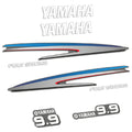 Yamaha 9.9HK 4-takt Påhängsmotorn Dekaler – Vinyldekalset