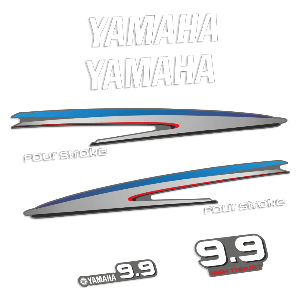 Yamaha 4-takt Påhängsmotorn Dekaler – Vinyldekalset