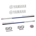 Yamaha 90HK 4-takt 2013 Påhängsmotorn Dekaler – Vinyldekalset